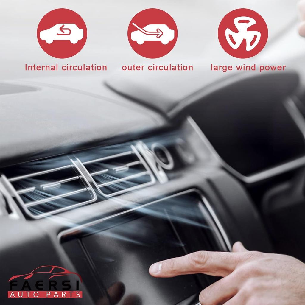 FAERSI HVAC Fan Blower Motor Resistor Replacement For 1994-2008 Dodge Ram 1500 2500 3500 Pickup,1993-1999 Grand Cherokee Replaces RU109 973020