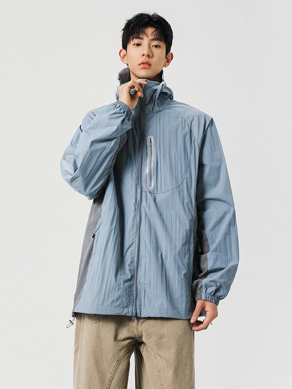 Unisex UPF50+ Lightweight Anti-UV Summer Sports Jacket