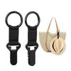 2Pcs Metal Plastic Hat Clip Textile Strap for Firm Hat Attachment Lightweight for Hat Retention Wind Proof Design