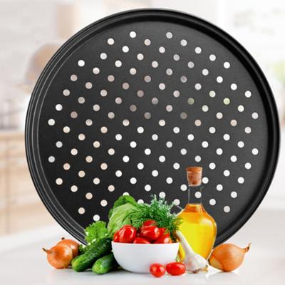 Pizza Baking Tray DIY Breathable Baking Tray High Temperature Baking Tray For Oven