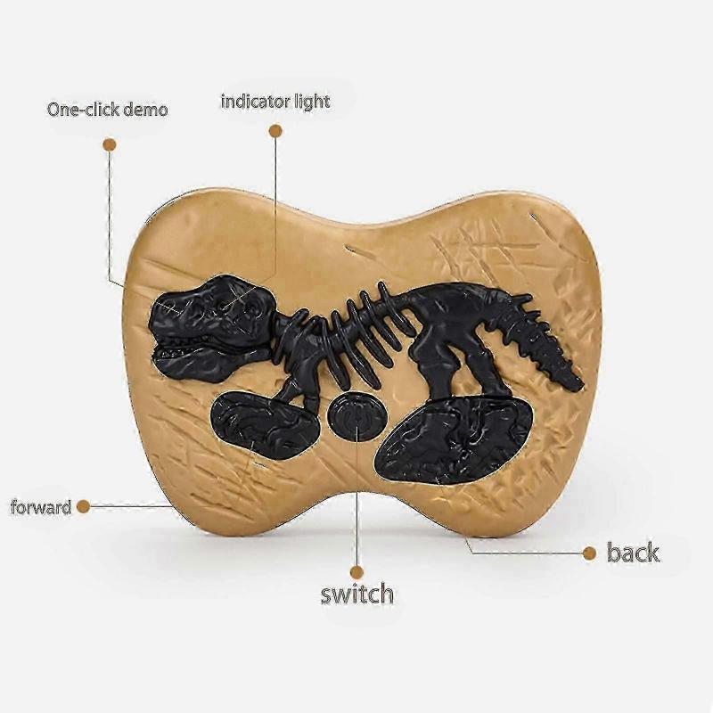 Jucărie Dinozaur cu Telecomandă 2023 - Spinozaur Reîncărcabil cu Efecte Sonore și Luminoase