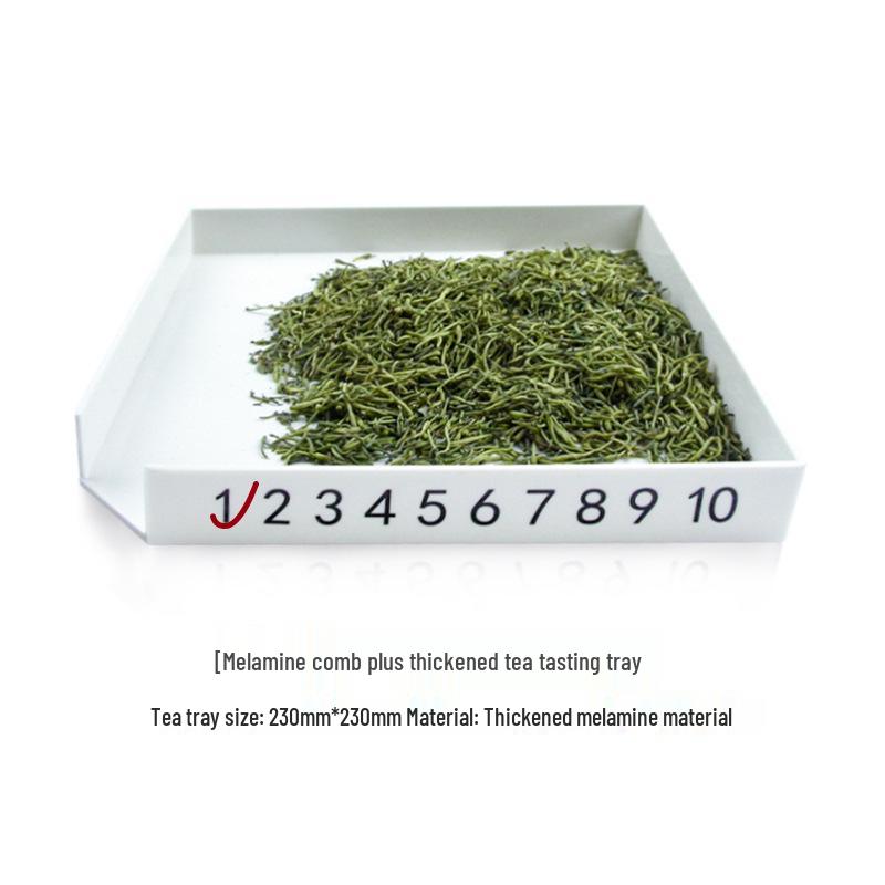 Tea Ware Certification Set: Professional Tasting Cup & Plate for Green and Black Tea.