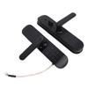 Fingerprint Keypad Door Handle Lock App Control Emergency Power Supply Keyless Entry Door Handle Lock for 35mm To 80mm