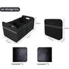 Versatile Oxford Cloth Car Trunk Organizer -Toys Food Storage Bags Box Foldable Storage Box For Vehicle Essentials Accessories