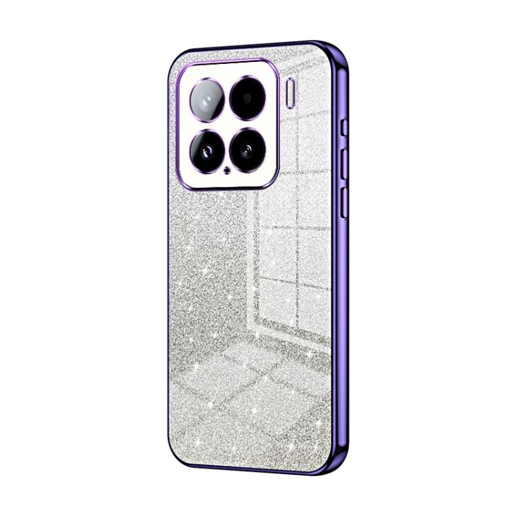 Gradient Glitter Powder Electroplated Phone Case