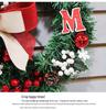 Fresh Christmas Wreath for Window and Door Display Decorations