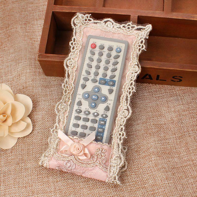 

Европейский стиль Тканевый чехол для пульта приставки Кружевной пылезащитный чехол Телеком ТВ Кондиционер Защитный чехол для пульта Gold Powder Family small size