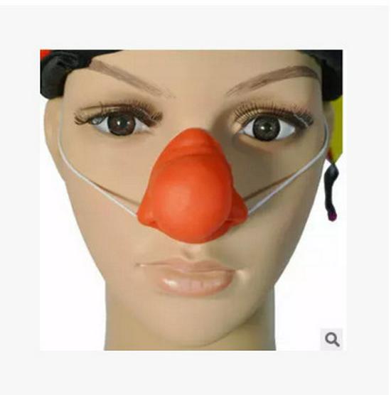 Halloween Clown Costume Kit: Nose, Shoes, Mask, Face Paint, Wig, Hat