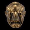 Stunning Japanese Tengu Mask For Halloween Featuring Kan'ami Style Demonic Design