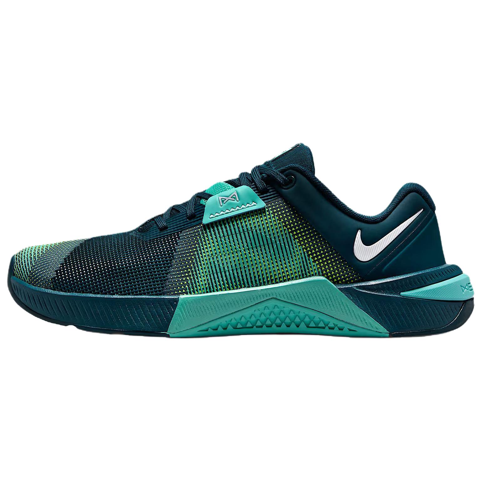 

Женские кроссовки Nike Metcon 10 Midnight Turquoise Бирюзовые Выбеленный-Бирюзовый Вольт HQ2620-300 36.5