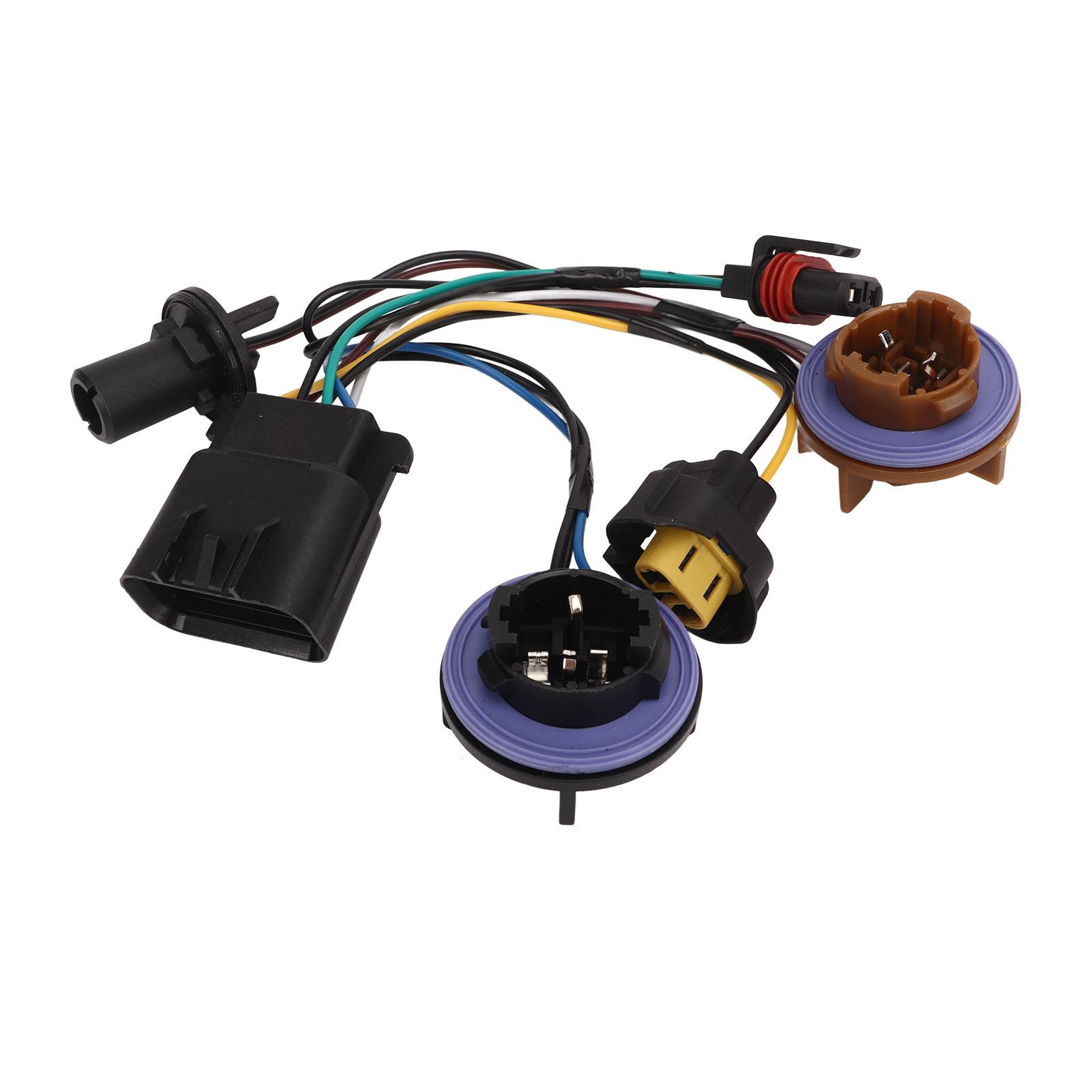 Headlight Wiring Harness 15950809 Left and Right Moisture Resistant Replacement for Chevy Avalanche 2007‑2013