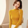 Women's 100% Pure Cashmere Half-High Collar Sweater - New Autumn/Winter Knit Pullover