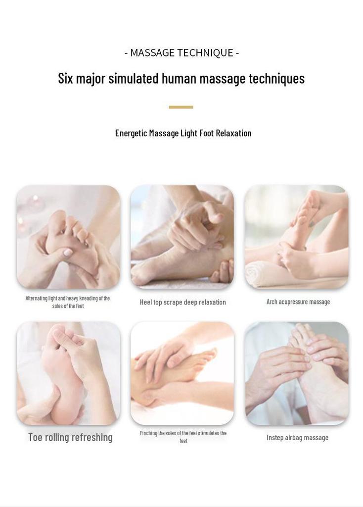 Fully Automatic Smart Foot & Leg Massager for Home Use