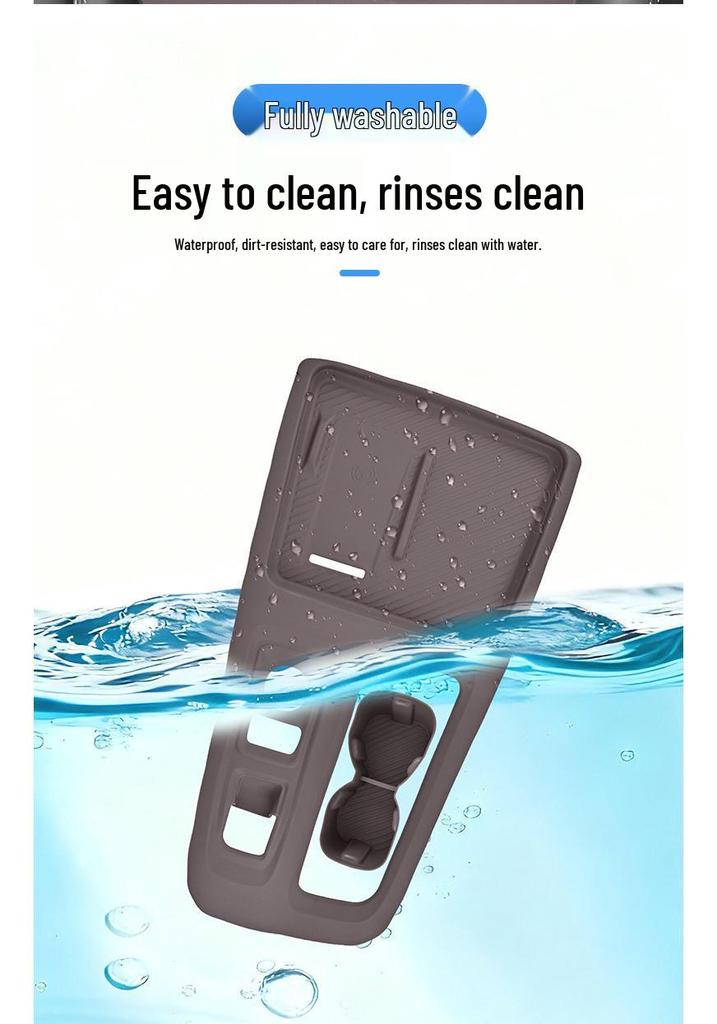 Silicone Protective Pad for Geely 26 Model Xingyue L Gear Shift with Wireless Charging