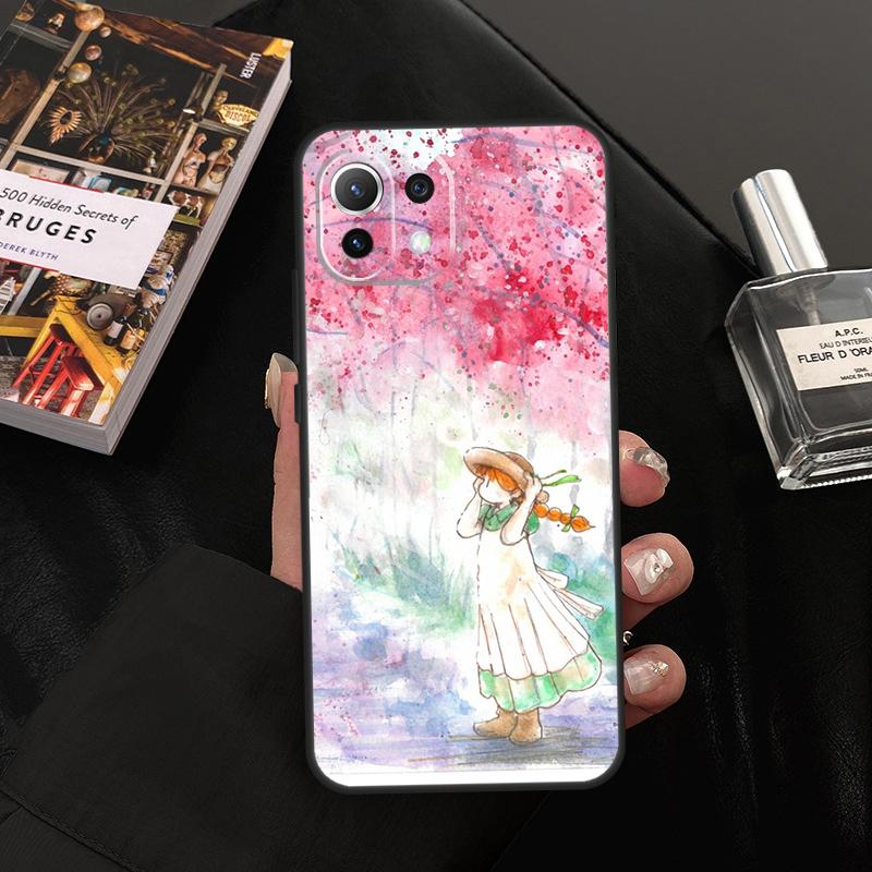 Anne of Green Gables Case For Xiaomi 15 14 13 Ultra 11T 12T 13T 14T Pro POCO X7 Pro X3 X5 X6 F5 F6 M6 Pro Cover