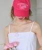 SALON DE YOHN Gorra de Béisbol de Viaje de Negocios_ Rosa