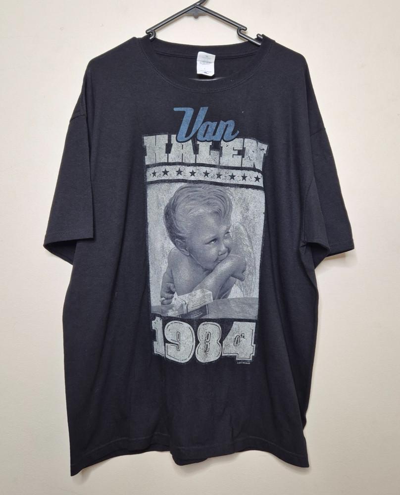 Van Halen 1984 TShirt Tee Size XL American Rock Band Music Anvil 2010 Unisex T-Shirt S