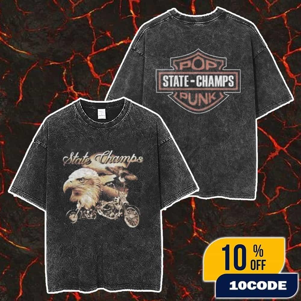 State Champs Tour 2025 With A Day To Remember ADTR  Yellowcard Unisex T-Shirt Unisex T-Shirt XXXXL