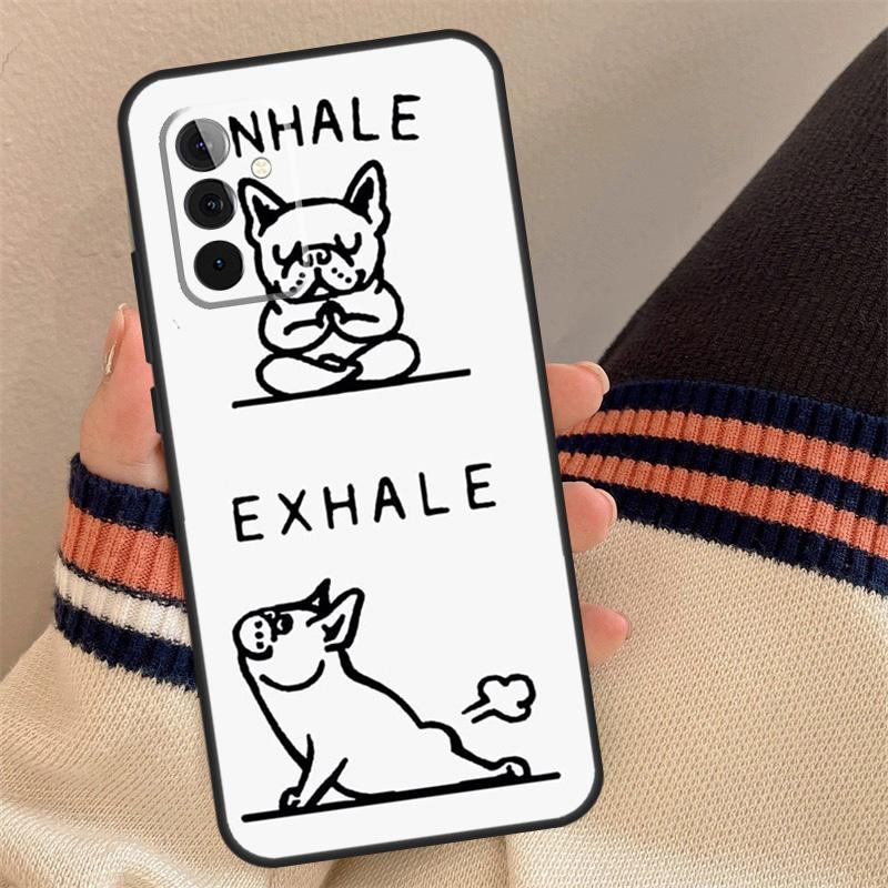 Funny french bulldog Case For Samsung Galaxy A54 A34 A24 A14 A12 A22 A32 A52 A51 A71 A13 A23 A33 A53 A73 Cover