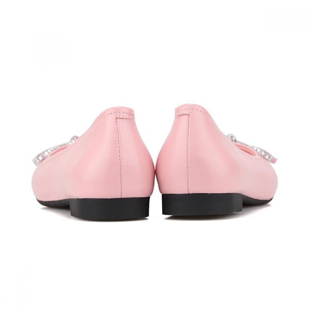 Barbara Leather Jewel Ribbon Feminine Flat 1.5cm 3 Colors Bbj106