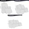 Solid Color  All-Inclusive Electric Sofa Elastic Recliner Chair Cover Home Club Shop Furniture Decor Chair From Stains Accessory