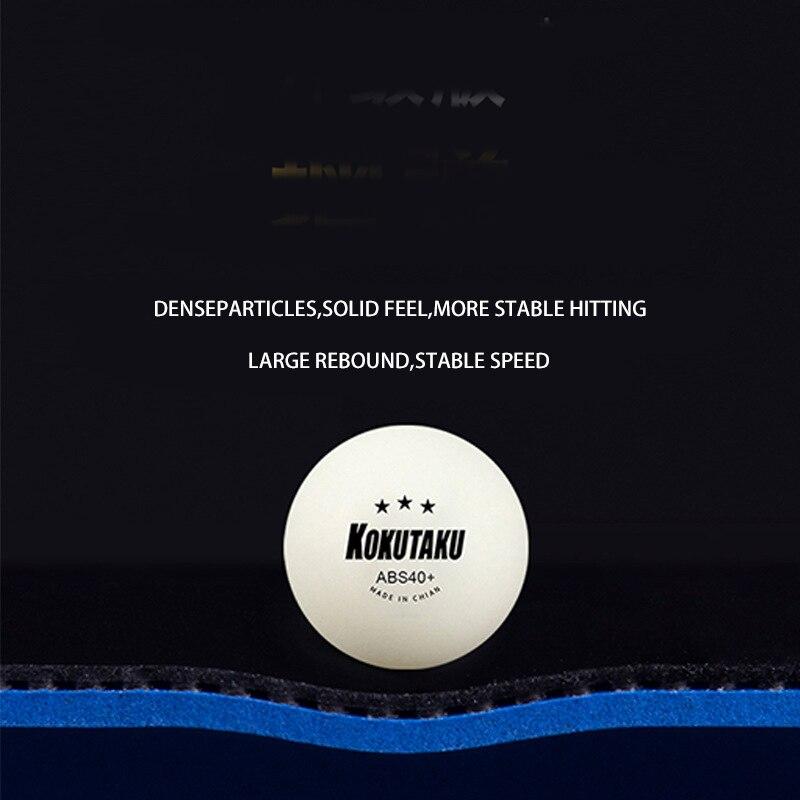 ITTF Standards Table Tennis Racket Rubber, Fast Break Professional Pimples-in KOKUTAKU BLUE RAY Internal Energy Sponge Cover