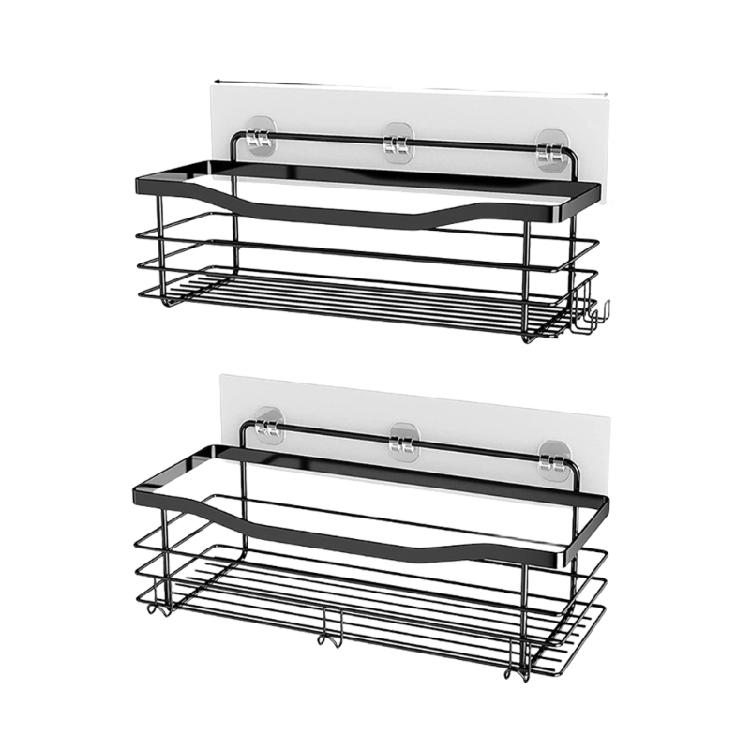 Praktische Duschhalterung Edelstahl Kleberegale für Badezimmerorganisation Rostfrei und Platzsparendes Design
