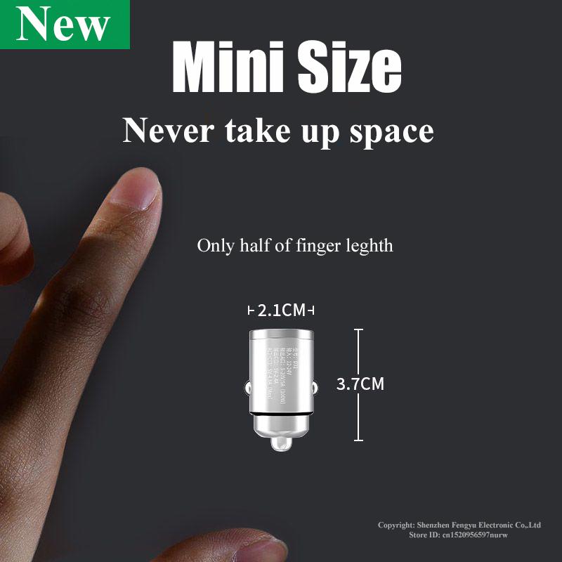 Usb C Car Charger Mini Metal Super Fast Charging Adapter Type C For Iphone 14 13 12 Pro Max 11 8 Plus Ipad Huawei Xiaomi Samsung