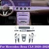 Car Navigation Screen Protector Invisible Transparent Film TPU Interior Film Stickers For Mercedes-Benz CLS -2024