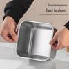 304 Stainless Steel Square Seasoning Bowl with Lid