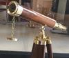 Brass and Wood Telescope with Wooden Stand | Collectible Gift, Perfect for Christmas & Holiday Gifting