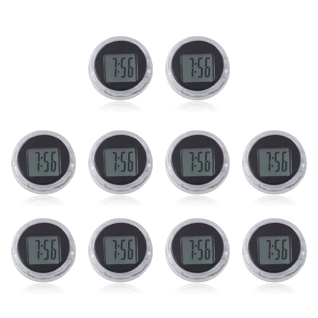 

10 шт. Мотоциклетные часы противоударные простые стильные электрические аксессуары