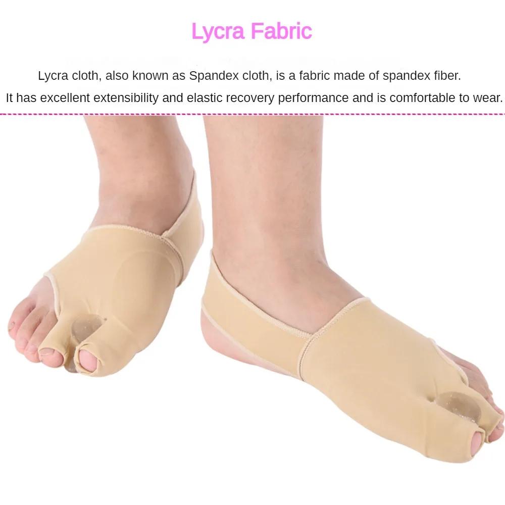 2Pcs=1Pair Hallux Valgus Bunion Corrector Silicone Gel Big Toes Separators Splint Feet Straightener Bone Thumb Foot Care Tools