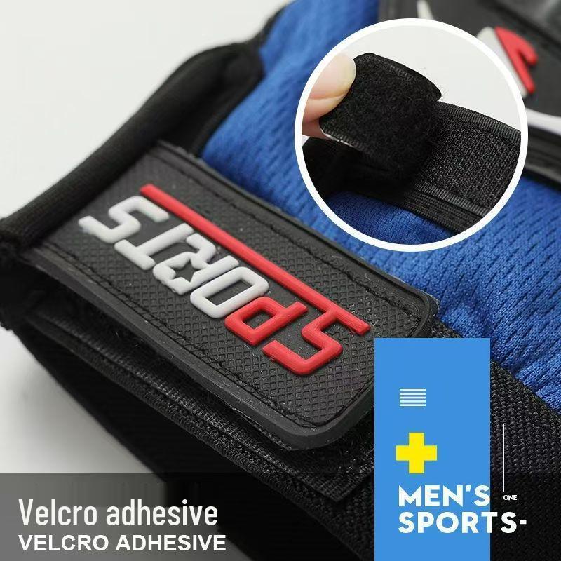 Herren Rutschfeste Atmungsaktive Halbfinger-Fahrradhandschuhe für Outdoor-Sportarten, Fitness, Gewichtheben, Taktisches Training und Angeln.