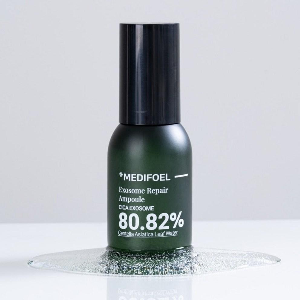 MEDIFOEL Exosome Ampoule Hyaluronic Acid Moisturizing Calming Cica Pore Tightening Serum, 50ml