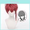 Blue Prison Black Lancer Cosplay Wig With Twist Braids High Heat Resistant Fiber
