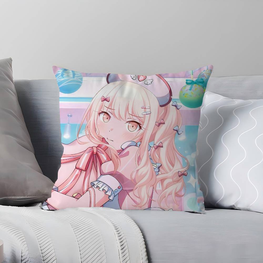 Roject SEKAI Akiyama Mizuki Pillow Cover Sofa Cushion Cover Home Room Decoration Children Gift