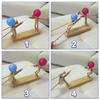 Balloon Bamboo Man Battle Thickened Version Bamboo Man Fencing Puppets Battle Game for 2 Players Whack A Balloon Party Home