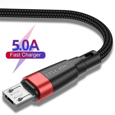 5A Micro USB Cable Fast Charger For Xiaomi 11 Redmi 4X Note 5a Fast Chargeing 2m Microusb Data Cable For Samsung S6 S7
