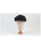 Yunibeosyeolkemiseuteuli Linen Black Loose Fit Newsboy Cap
