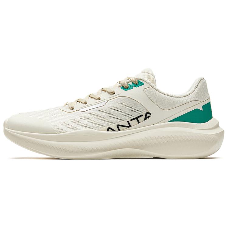 Anta Comfortable Versatile Durable Breathable Low-Top Training Shoes Men Sneakers White Green 912527778-2 43