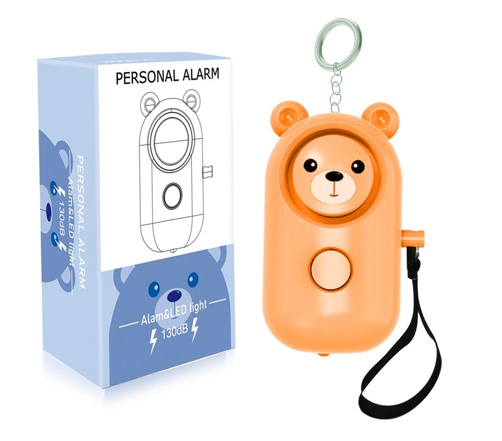 Cross-Border Anti-Wolf Personal Alarm Keychain for Outdoor Self-Defense and Elderly Safety
