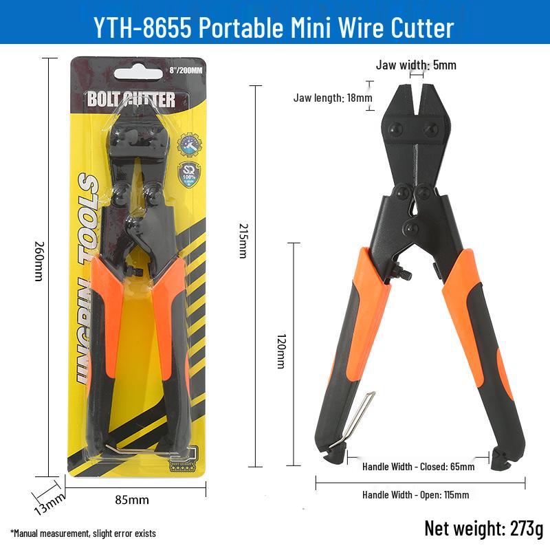 YTH8656 Mini Eagle Beak Wire Stripper & Cutter: Portable, Compact, Multi-functional Electrician Tool