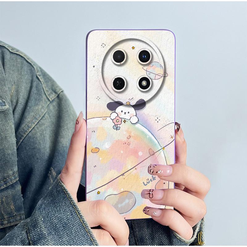 Für Huawei Nova 12i 4G Handyhülle Abdeckung Weiches Silikon Süß Bemalte Schale Cartoon Funda Süß Bedruckte Schutzhülle Coque