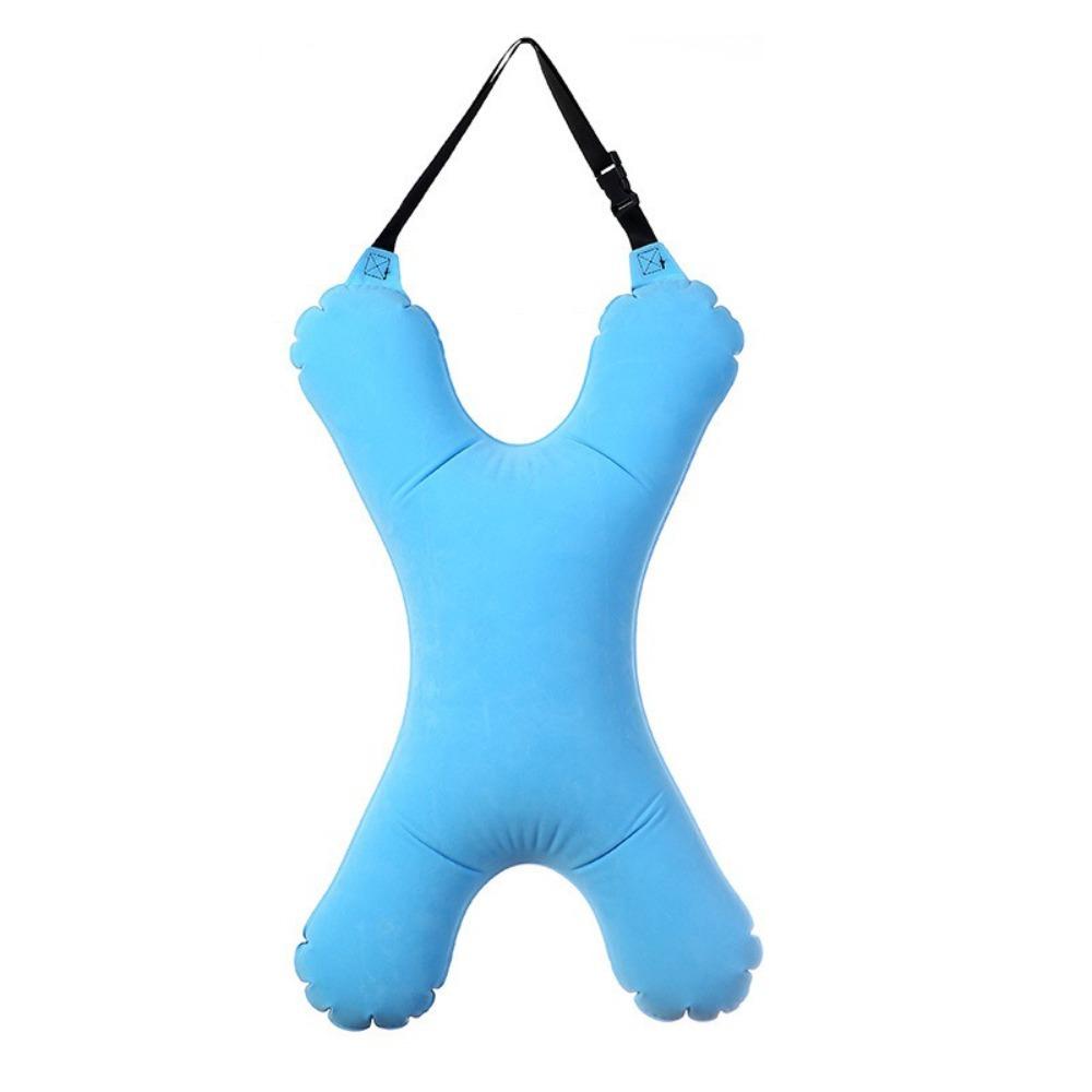 Head Support Car Sleeping Pillow for Kids Self Inflatable Car Headrest  Resting