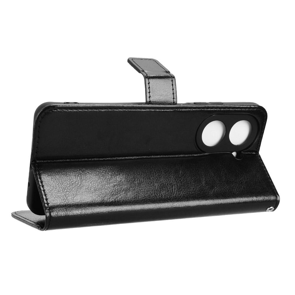 For Xiaomi Redmi A5 4G (171.7mm)/Poco C71 4G Case Crazy Horse Texture PU Leather Phone Wallet Cover