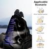 1pc Wednesday Addams Outdoor Blanket Lightweight Flannel, Soft & Warm, All-Season Use for Sofa, Outdoor, Camping, Living Room019