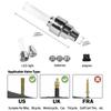 2Pcs Motorcycle Wheel Neon Light LED Motion Sensor Waterproof Decorative Light Car Bicycle Wheel Tire Nozzle Valve Cap Light