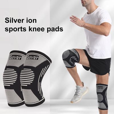 1Pc Knitted Sports Knee Pads for Women Men Elastic & Breathable Compression Knee Sleeve for Pain Relief Tendonitis Arthritis Workout Knee Protector