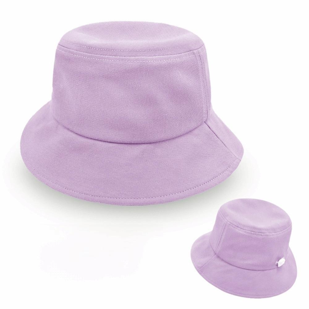 Sun Visor Kids Bucket Hat Solid Color Fisherman Cap Casual Children Panama Hat Outdoor